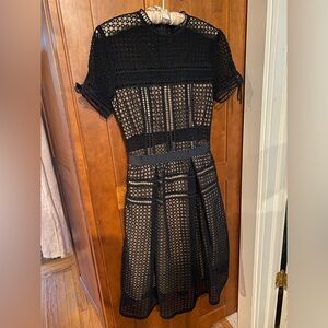 Self Portrait Aurelia lace midi dress.